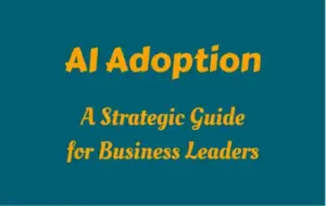 Feature image with the text: AI Adoption